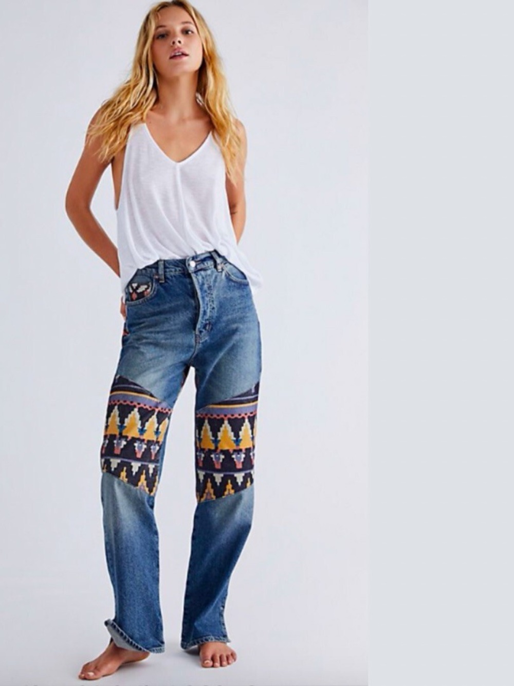 We the Free Rocky Mountain Straight Leg Jeans